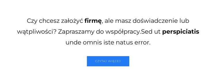 Nagłówek z przyciskiem Szablon CSS