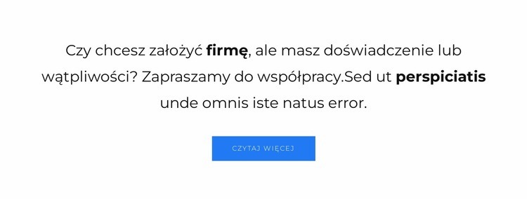 Nagłówek z przyciskiem Szablon