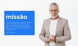 CSS Grátis Para Missão Da Empresa