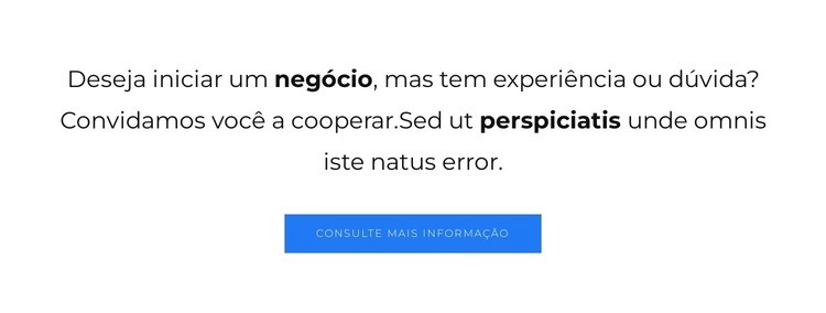 Cabeçalho com botão Landing Page