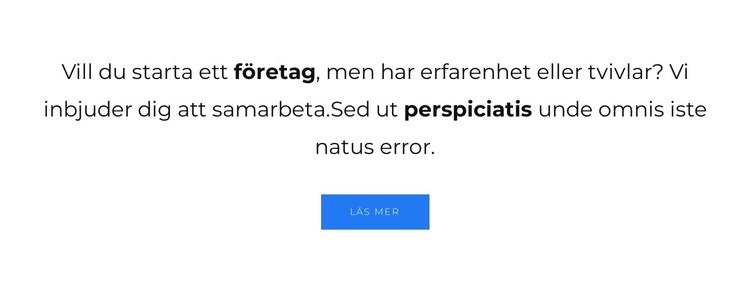 Rubrik med knapp HTML-mall