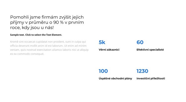 Analytika za rok Šablona