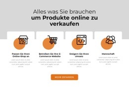 Symbole Mit Kreisen Im Raster-Repeater - Website-Builder