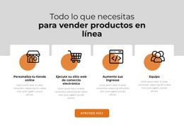 Iconos Con Círculos En Repetidor De Cuadrícula - Diseño De Sitios Web Profesionales