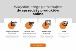 Ikony Z Kółkami W Repeaterze Siatki - Kreator Stron Internetowych