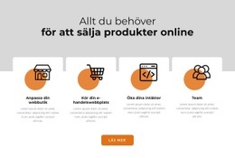 Ikoner Med Cirklar I Rutnätet Repeater – Responsivt WordPress-Tema