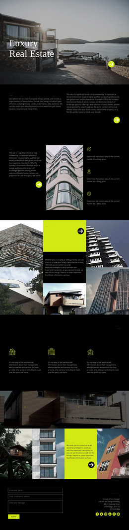 Property Management - HTML Template by Nicepage