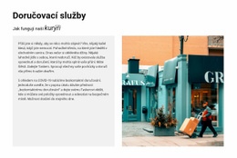 Víceúčelový Motiv WordPress Pro Doručovací Služby Kurýrní Práce