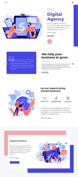 20 Years Of Expertise In Brand Experience CSS Template