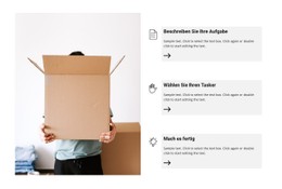 HTML-Seite Für Wie Funktioniert Der Schnelle Lieferservice?