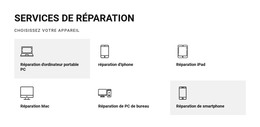 Modèle De Conception Pour Services De Réparation