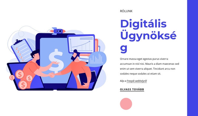 Legjobb digitális marketing ügynökség Sablon