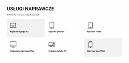 Usługi Naprawcze – Szablon Premium