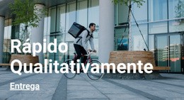 Entrega Qualitativamente Rápida - Modelo De Site Fácil De Usar