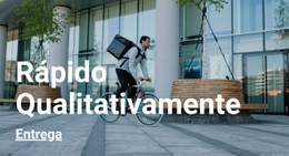 Entrega Qualitativamente Rápida - Design Do Site