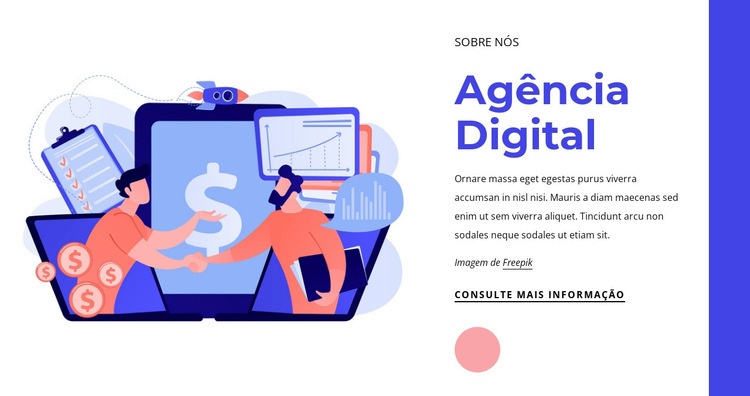 Melhor agência de marketing digital Landing Page