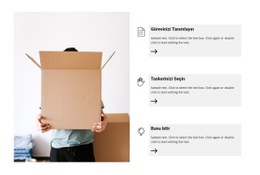 Hızlı Teslimat Hizmeti Nasıl Çalışır? Için Özel HTML5 Şablonu