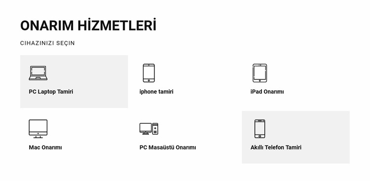 Onarım hizmetleri Joomla Şablonu