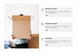 How Does The Fast Delivery Service Work Homepage Design