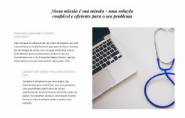 Web Design Gratuito Para Suporte Técnico Para O Seu Computador