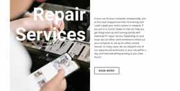 Your Assistant With Computers Website Mockup