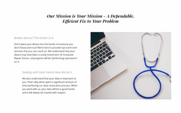 Tech Support For Your Computer - Ecommerce Landing Page