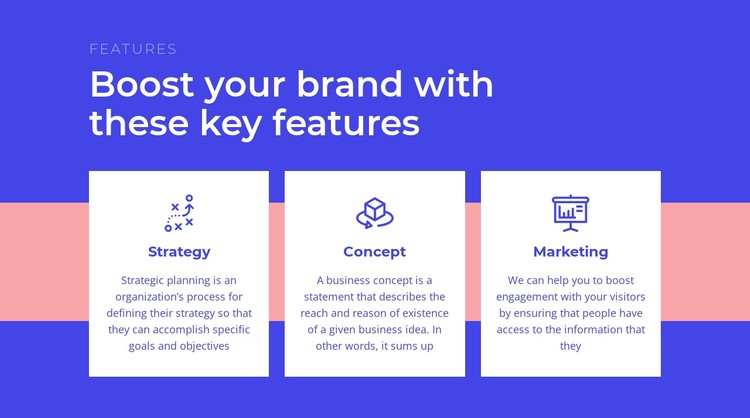 Creating your brand strategy CSS Template