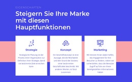 Erstellen Sie Ihre Markenstrategie - Mehrere Layouts