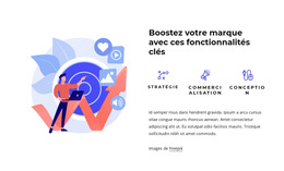 Thème WordPress Gratuit Pour Conception De Marque Et D'Expérience