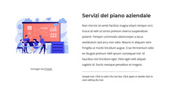 Marketing E Pubblicità - Modello Di Progettazione Del Sito Web