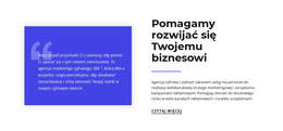 Najlepszy Motyw WordPress Dla Pomagamy Rozwijać Się Twojemu Biznesowi
