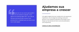 Ajudamos Sua Empresa A Crescer - Web Design Multifuncional