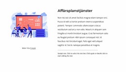 Marknadsföring Och Reklam Mall HTML CSS Responsiv