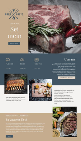 Feinstes Grillhaus Restaurant – Mehrzweck-Produkte