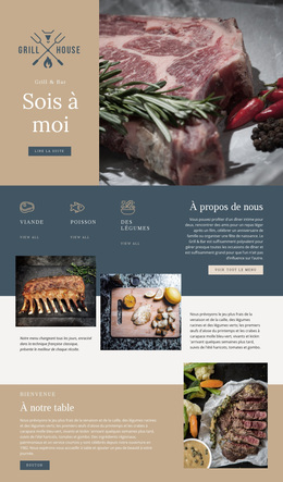 Le Meilleur Restaurant De Grillades - Inspiration Du Thème WordPress