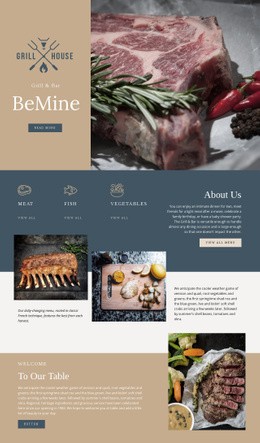 Finaste Grillhusrestaurang - Online HTML Page Builder