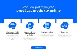 Prodávejte Produkty Online – Vstupní Stránka