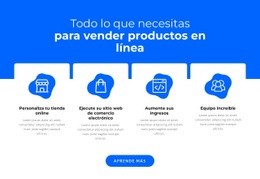 Vender Productos En Línea Plantillas Gratuitas