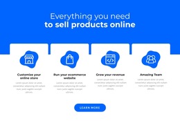 Multipurpose HTML5 Template For Sell Products Online