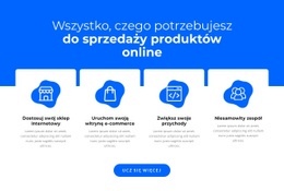Sprzedawaj Produkty Online Szablon