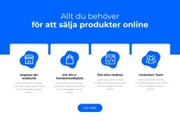 Fantastisk Webbdesign För Sälj Produkter Online