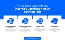 Ürünleri Çevrimiçi Sat - Premium WordPress Teması