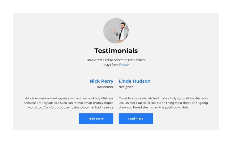 Reviews CSS Template