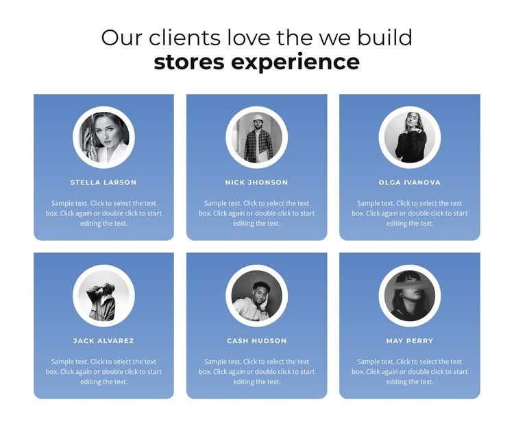 Testimonials with gradient CSS Template