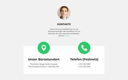 Joomla-Seitenersteller Für Speichern Sie Ihre Kontakte