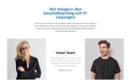 Kostenloses Webdesign Für Team Von Jungen Fachleuten