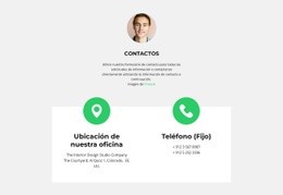 Guarda Tus Contactos - Maqueta De Sitio Web Psd