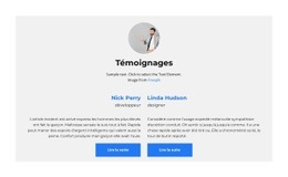 Commentaires - HTML Website Builder