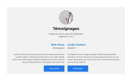 Commentaires - Modèle De Site Web Joomla