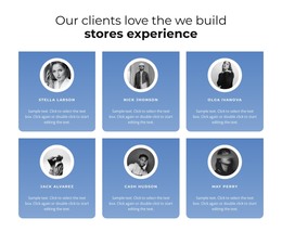 Testimonials With Gradient - Web Template
